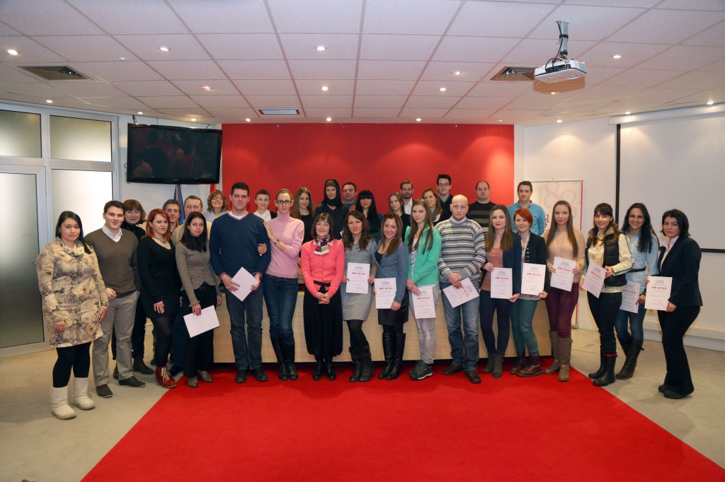 Dodeljene diplome VIII generaciji veb novinara